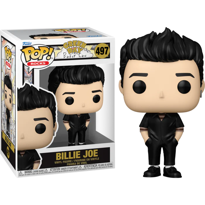 BILLIE JOE (BASKET CASE) - GREEN DAY - FUNKO POP FIGURE #497
