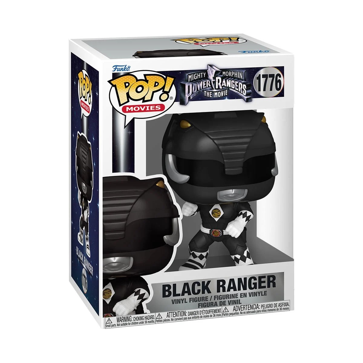BLACK RANGER - POWER RANGERS - POP FUNKO FIGURE #1776