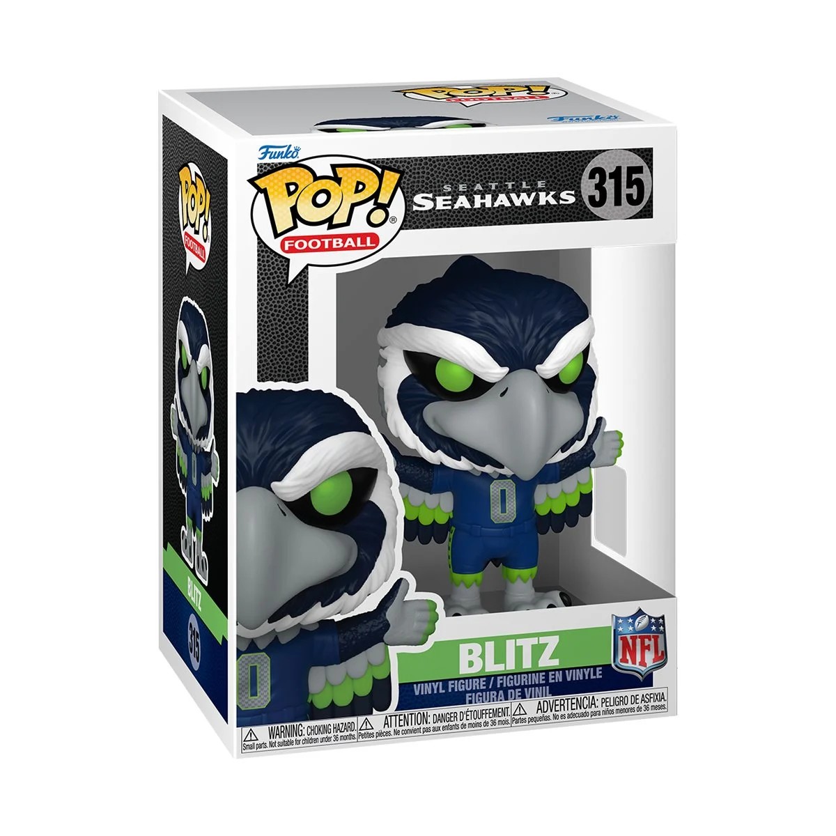 BLITZ - SEATTLE SEAHAWKS NFL - POP FUNKO FIGURE #315