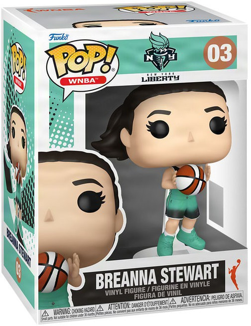 BREANNA STEWART - NEW YORK LIBERTY WNBA - FUNKO POP FIGURE #03