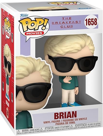 BRIAN - THE BREAKFAST CLUB - POP FUNKO FIGURE #1658