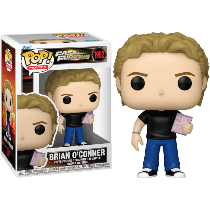 BRIAN O'CONNER - FAST & FURIOUS - FUNKO POP FIGURE #1992
