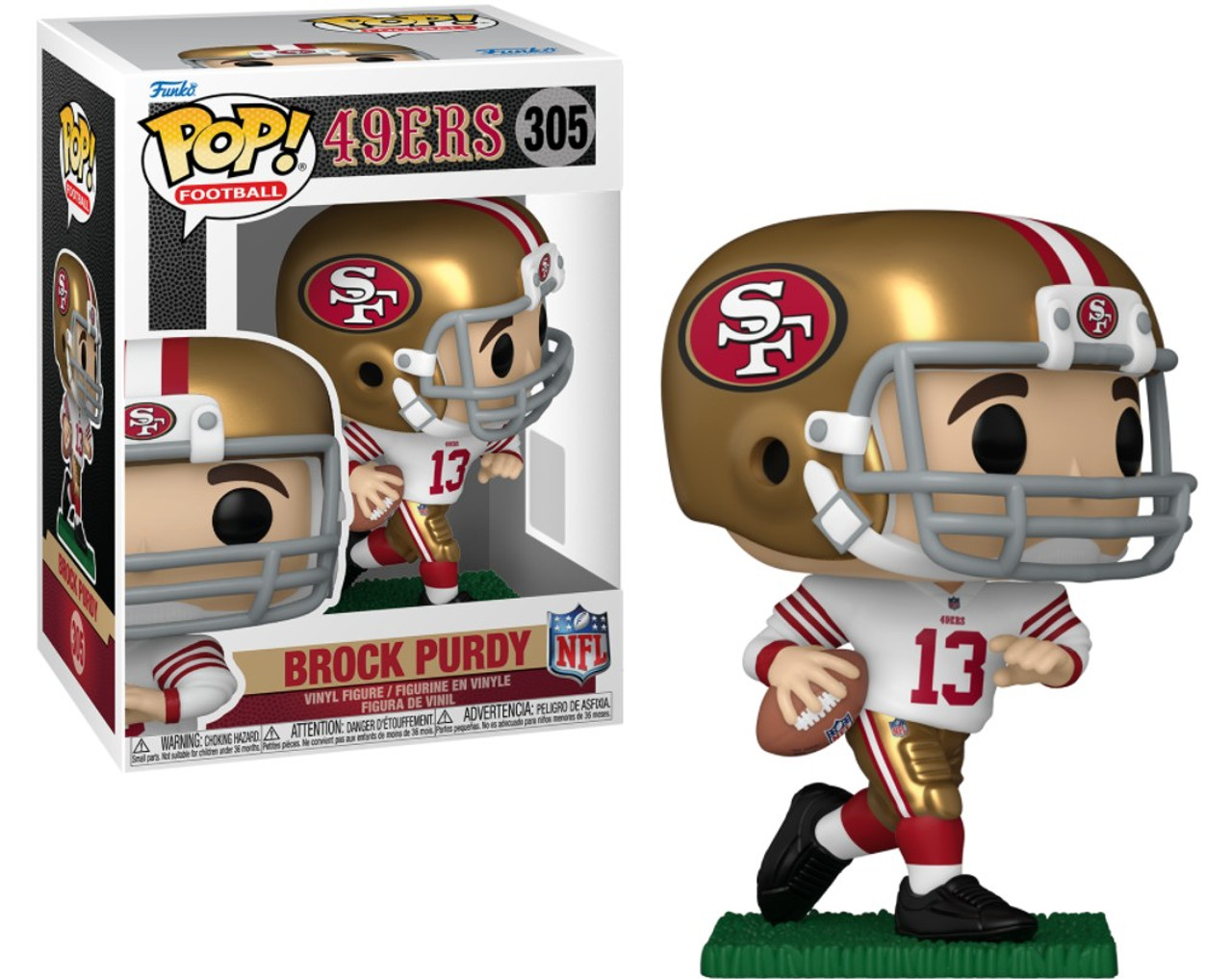 BROCK PURDY - SAN FRANCISCO 49ERS NFL - POP FUNKO FIGURE #305