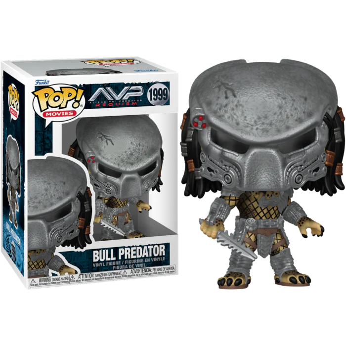 BULL PREDATOR - ALIENS VS. PREDATOR: REQUIEM - FUNKO POP FIGURE #1999