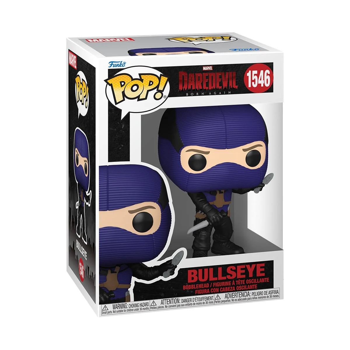 BULLSEYE - MCU'S DAREDEVIL: BORN AGAIN - POP FUNKO FIGURE #1546