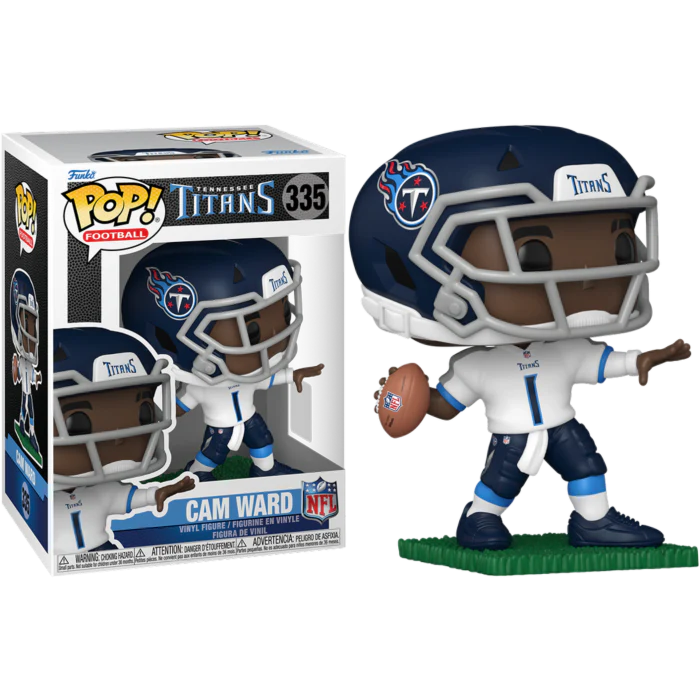 CAM WARD - TENNESSEE TITANS NFL - FUNKO POP FIGURE #335