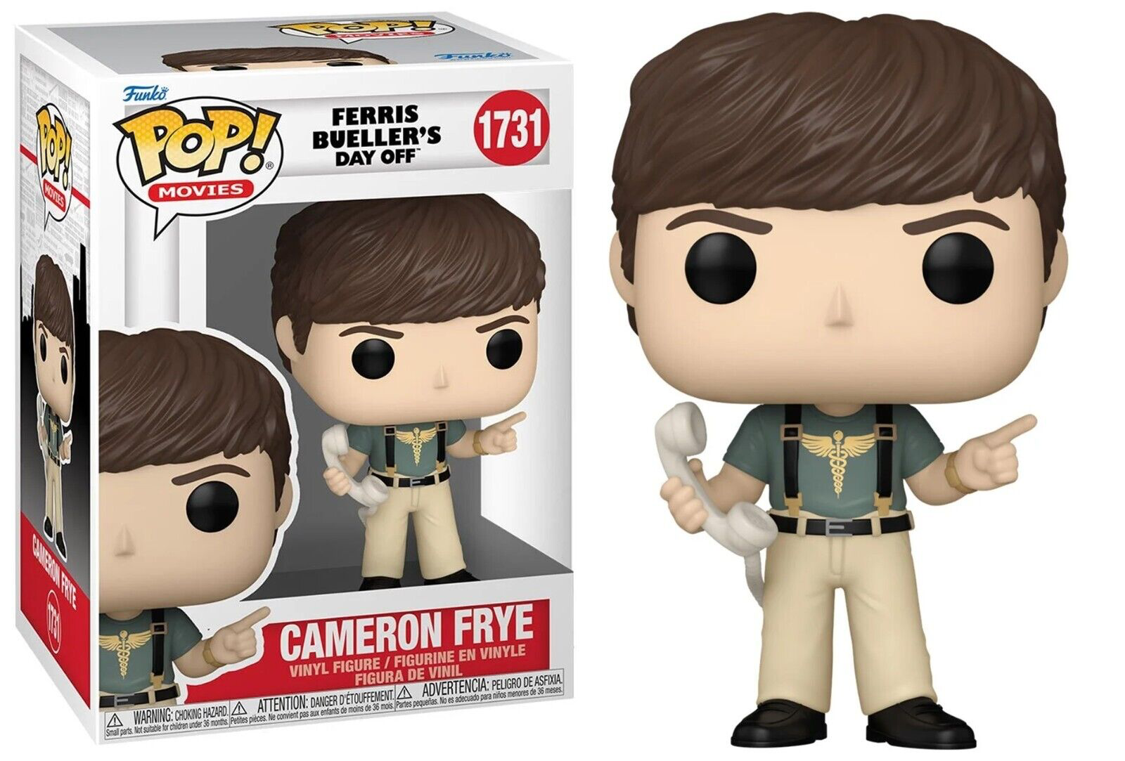 CAMERON FRYE - FERRIS BUELLER'S DAY OFF -  POP FUNKO FIGURE #1731