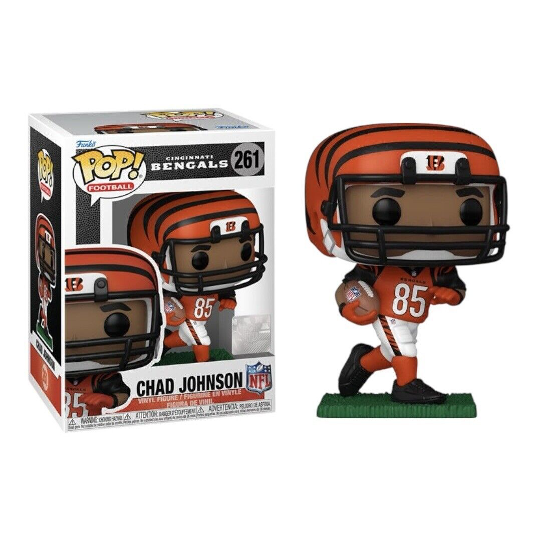CHAD JOHNSON CINCINNATI BENGALS NFL POP FUNKO FIGURE #261