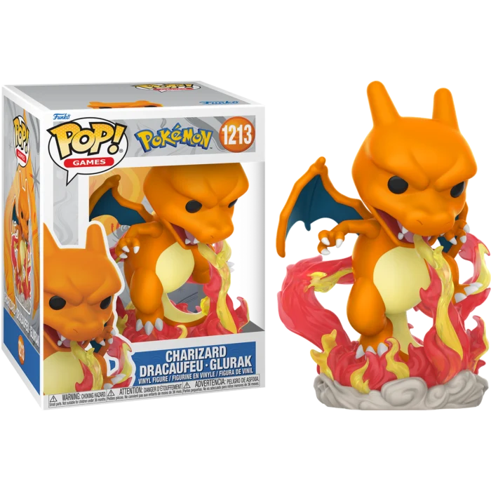 CHARIZARD - POKEMON - PREMIUM FUNKO POP FIGURE #1213