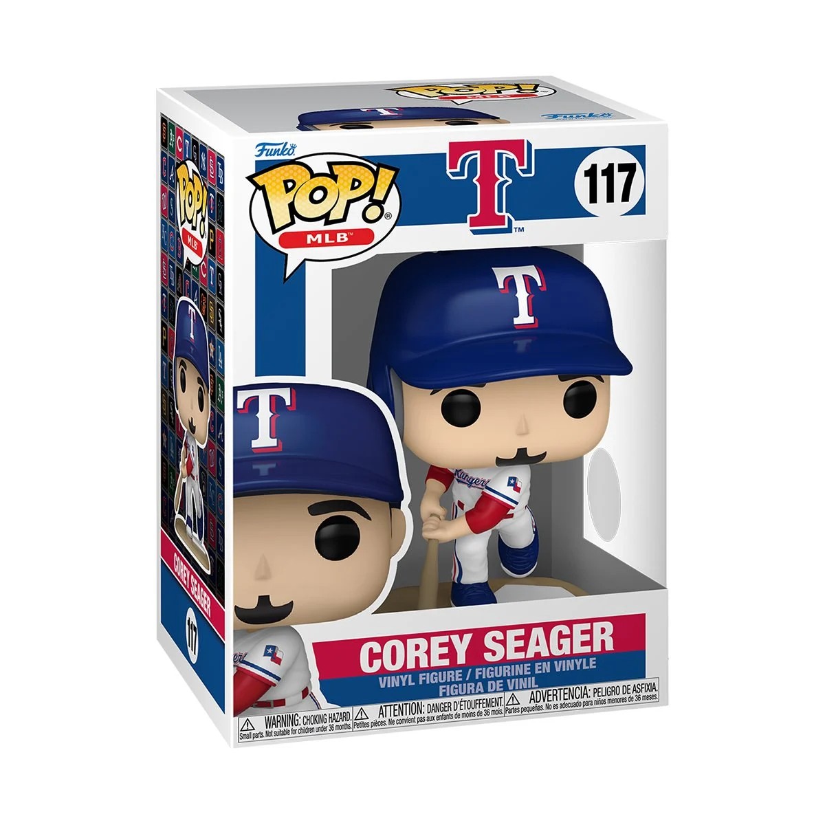 COREY SEAGER - TEXAS RANGERS MLB - POP FUNKO FIGURE #117