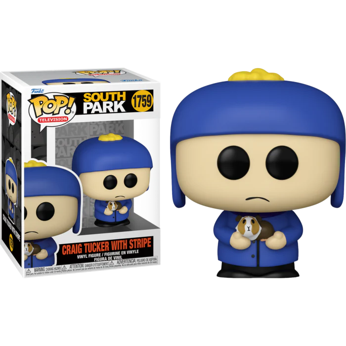 CRAIG TUCKER WITH STRIPE - SOUTH PARK - FUNKO POP FIGURE #1759