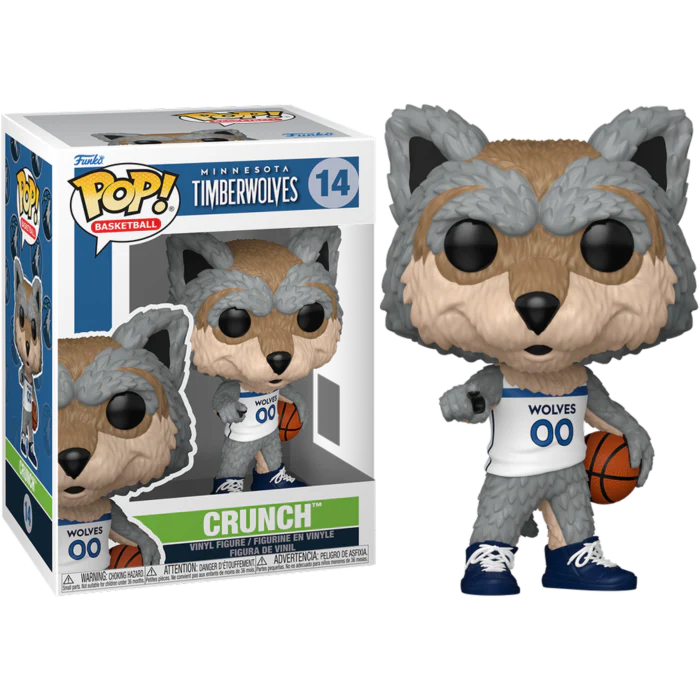CRUNCH (MASCOT) - MINNESOTA TIMBERWOLVES NBA - FUNKO POP FIGURE #14