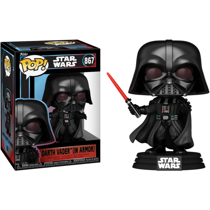 DARTH VADER (IN ARMOR) - STAR WARS - FUNKO POP FIGURE #867