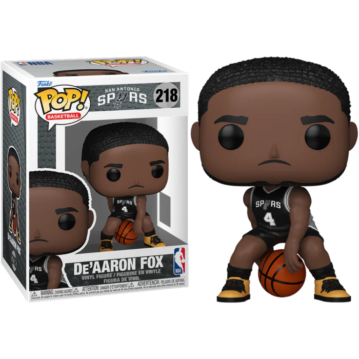 DE'AARON FOX - SAN ANTONIO SPURS NBA - FUNKO POP FIGURE #218