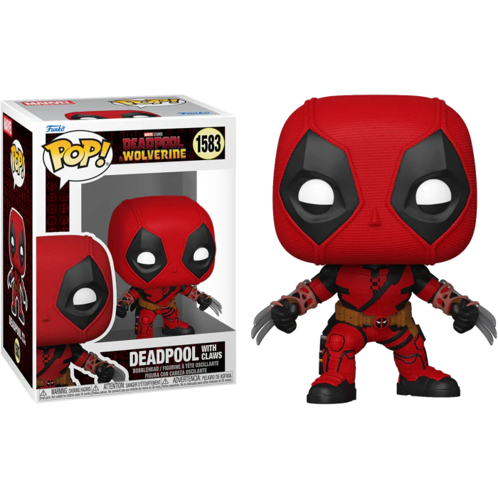 DEADPOOL (WITH CLAWS) - DEADPOOL AND WOLVERINE - FUNKO POP FIGURE #1583