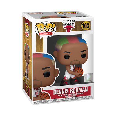 DENNIS RODMAN CHICAGO BULLS NBA POP FUNKO FIGURE #103