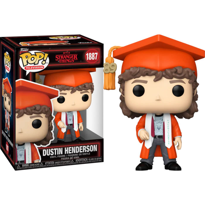 DUSTIN HENDERSON - STRANGER THINGS - FUNKO POP FIGURE #1887