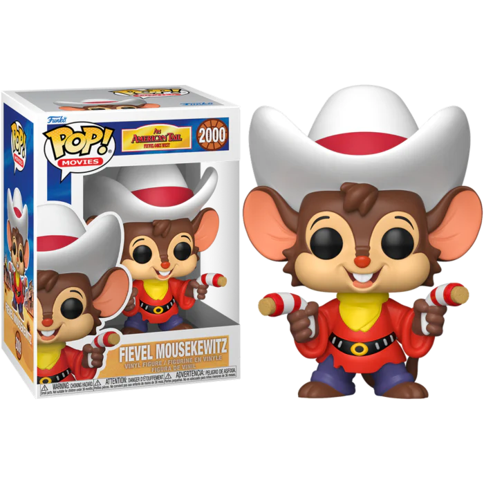 FIEVEL MOUSKEWITZ - AN AMERICAN TAIL: FIEVEL GOES WEST - FUNKO POP FIGURE #2000