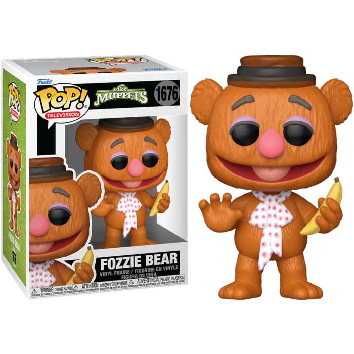 FOZZIE BEAR - THE MUPPETS - FUNKO POP FIGURE #1676