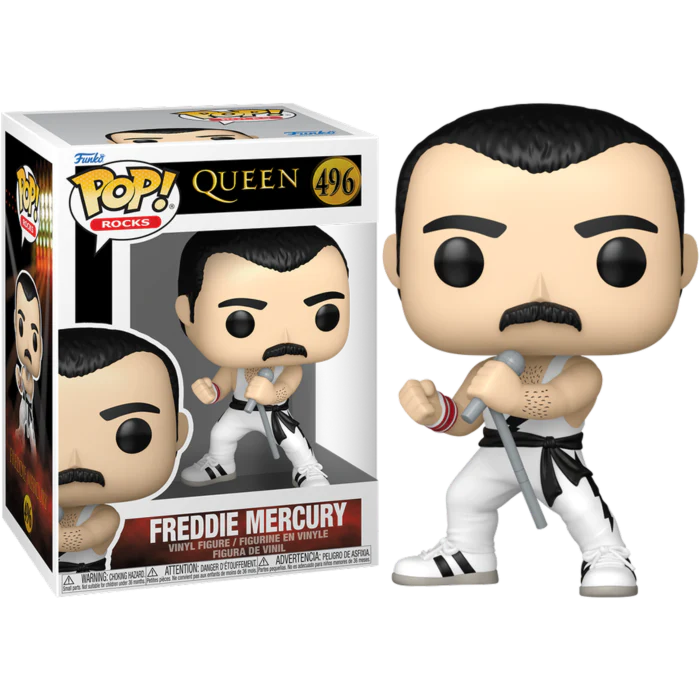 FREDDIE MERCURY - QUEEN - FUNKO POP FIGURE #496