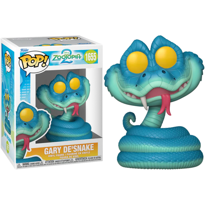 GARY DE'SNAKE - ZOOTOPIA 2 - FUNKO POP FIGURE #1655