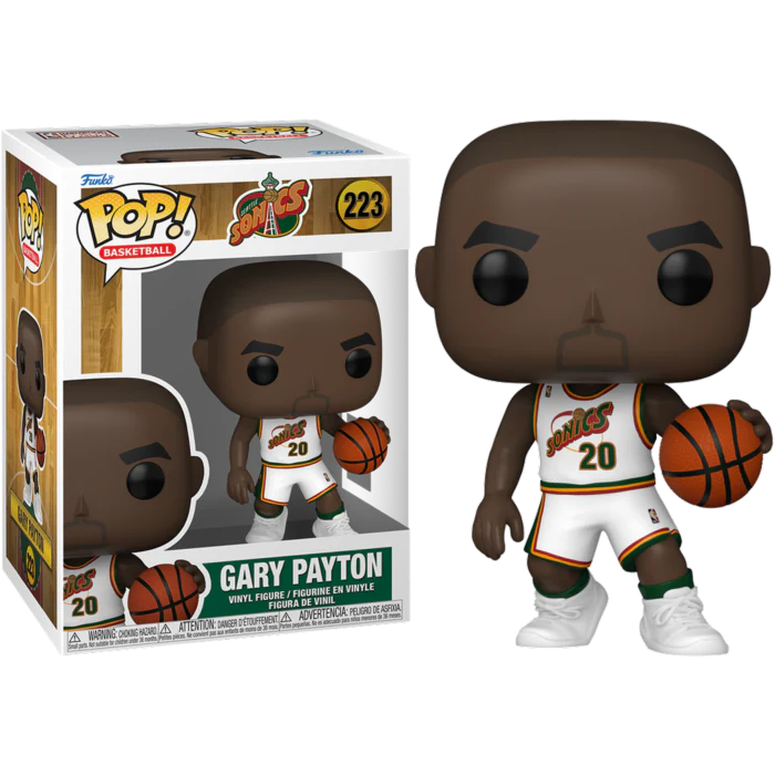 GARY PAYTON - NBA SEATTLE SONICS - FUNKO POP FIGURE #223