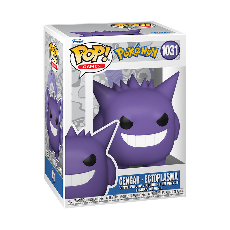GENGAR ECTOPLASMA POKEMON POP FUNKO FIGURE #1031