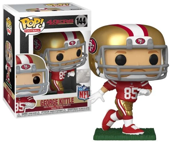 GEORGE KITTLE - SAN FRANCISCO 49ERS NFL - FUNKO POP FIGURE #144