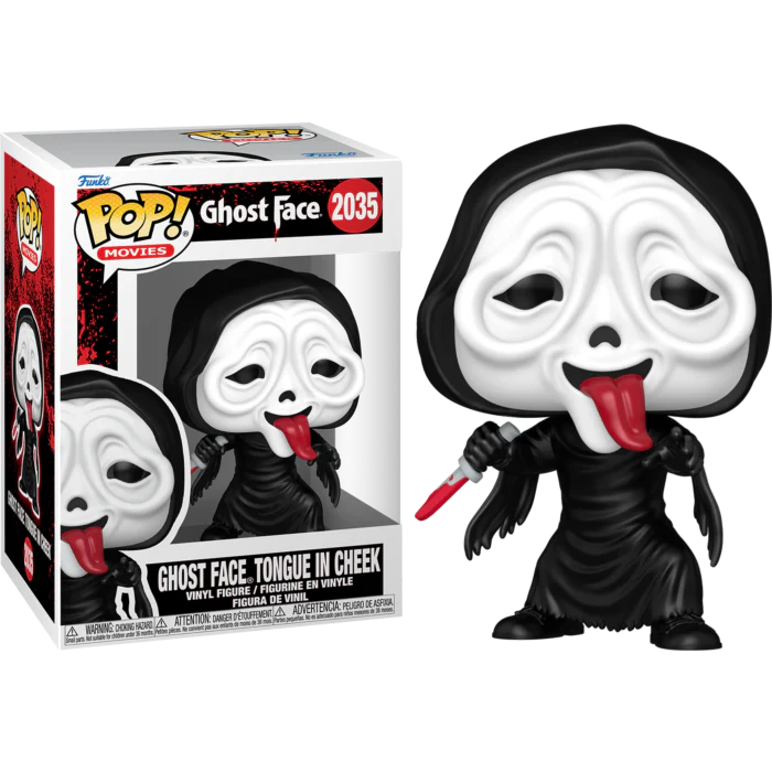 GHOST FACE (TONGUE IN CHEEK) - SCARY MOVIE - FUNKO POP FIGURE #2035