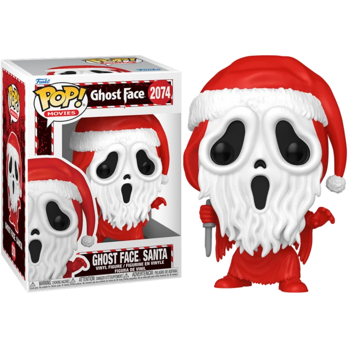GHOST FACE SANTA - SCREAM - FUNKO POP FIGURE #2074