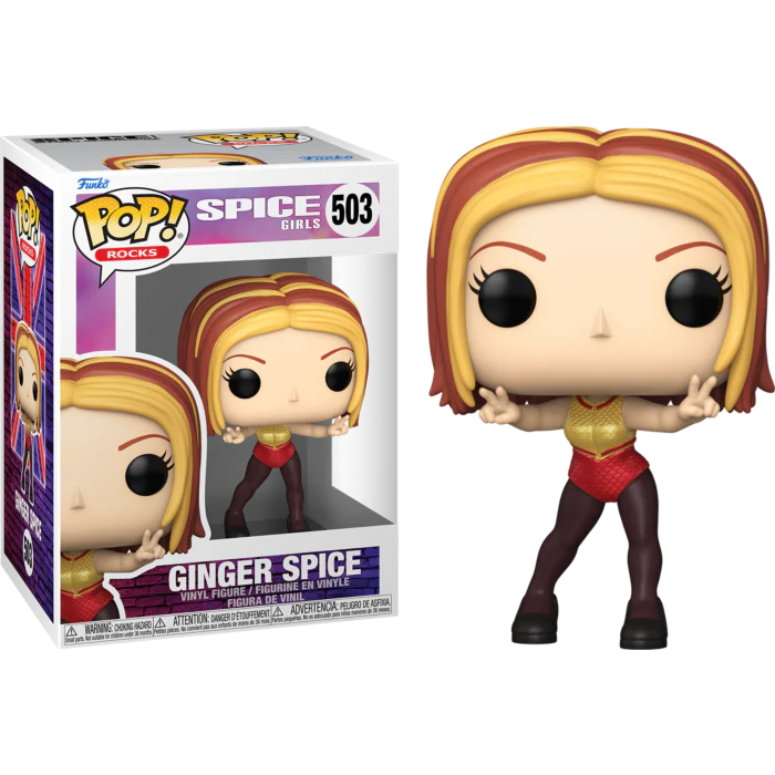 GINGER SPICE - SPICE GIRLS - FUNKO POP FIGURE #503