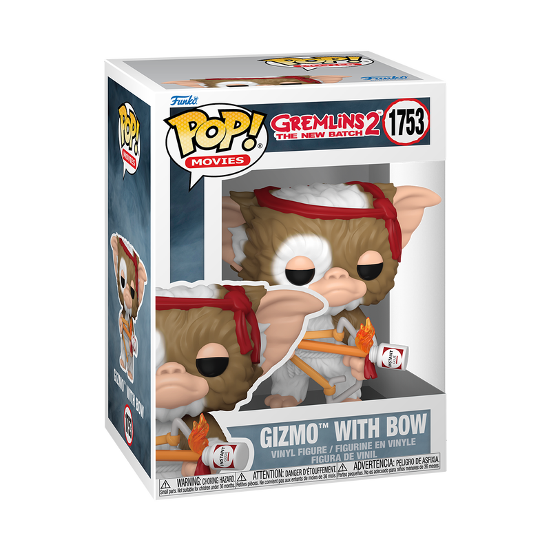 GIZMO WITH BOW - GREMLINS 2 -  POP FUNKO FIGURE #1753