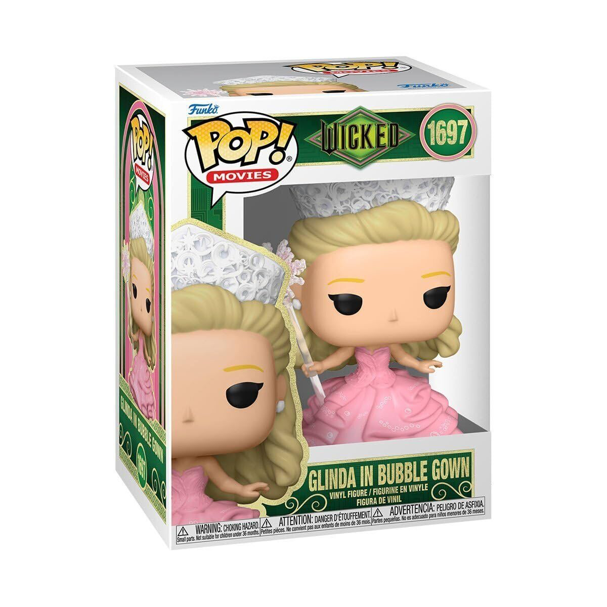 GLINDA IN BUBBLE GOWN - WICKED - POP FUNKO FIGURE #1697
