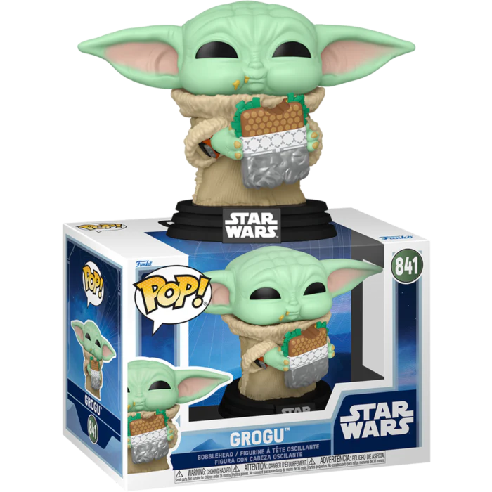 GROGU - STAR WARS: THE MANDALORIAN AND GROGU - FUNKO POP FIGURE #841
