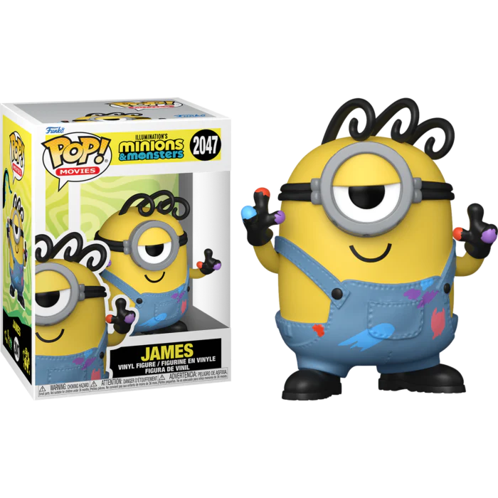 JAMES - MINIONS & MONSTERS - FUNKO POP FIGURE #2047
