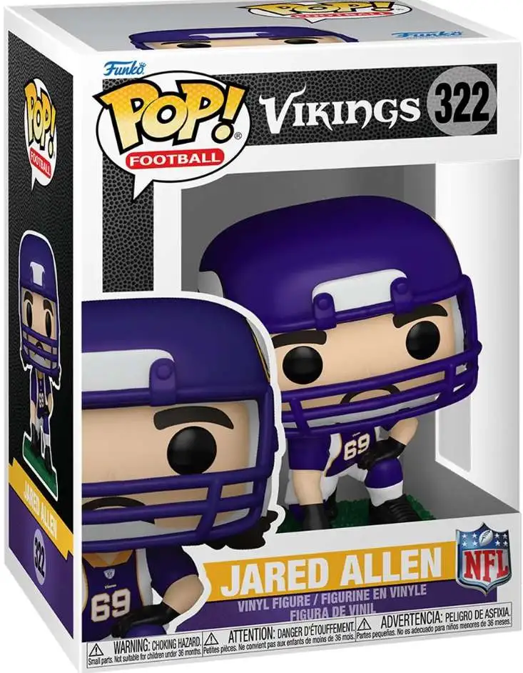 JARED ALLEN - MINNESOTA VIKINGS - FUNKO POP FIGURE #322