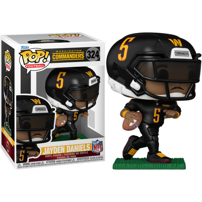 JAYDEN DANIELS - WASHINGTON COMMANDERS NFL - FUNKO POP FIGURE #324