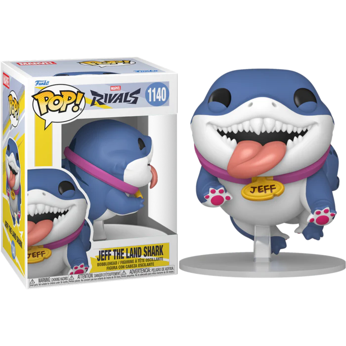 JEFF THE LAND SHARK - MARVEL RIVALS - FUNKO POP FIGURE #1140