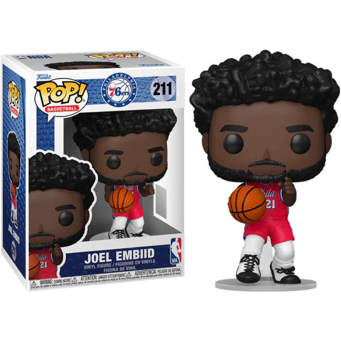 JOEL EMBIID - NBA PHILADELPHIA 76ERS - FUNKO POP FIGURE #211