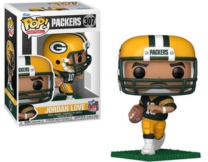 JORDAN LOVE - GREEN BAY PACKERS NFL - POP FUNKO FIGURE #307