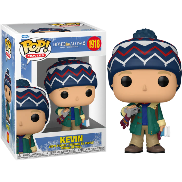 KEVIN - HOME ALONE 2: LOST IN NEW YORK - POP FUNKO FIGURE #1918