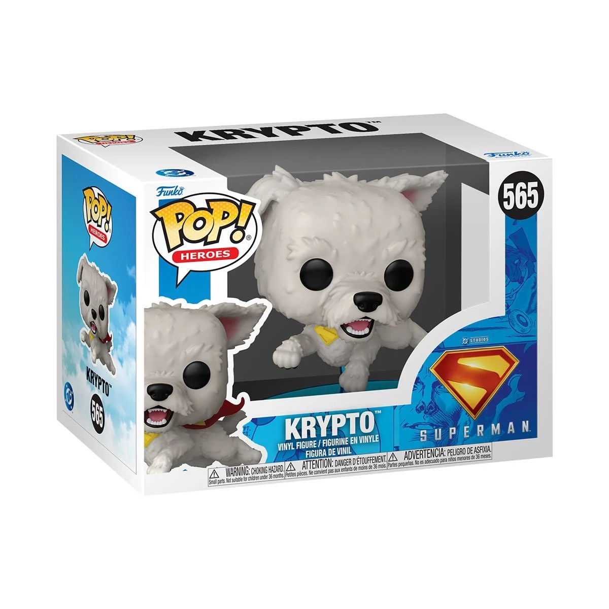 KRYPTO - SUPERMAN (2025) - POP FUNKO FIGURE #565
