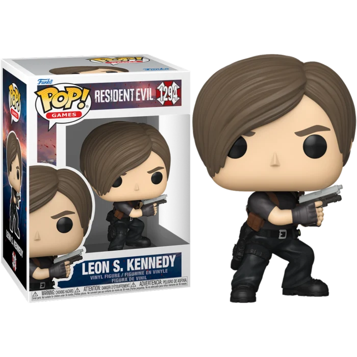 LEON S KENNEDY - RESIDENT EVIL - FUNKO POP FIGURE #1294