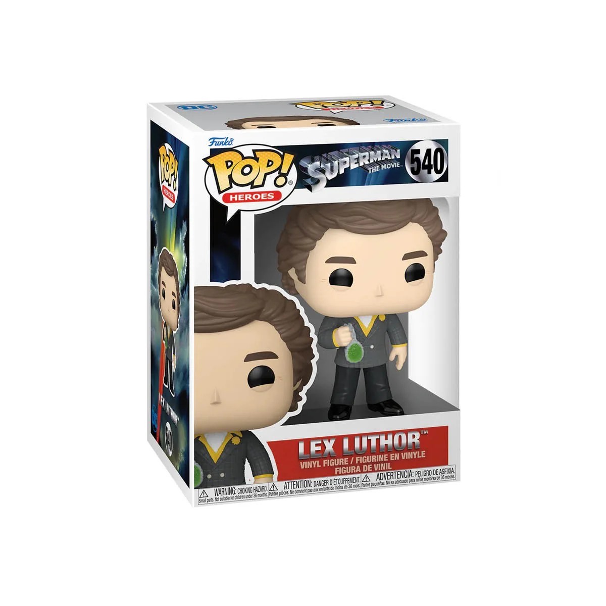 LEX LUTHOR - SUPERMAN: THE MOVIE - POP FUNKO FIGURE #540