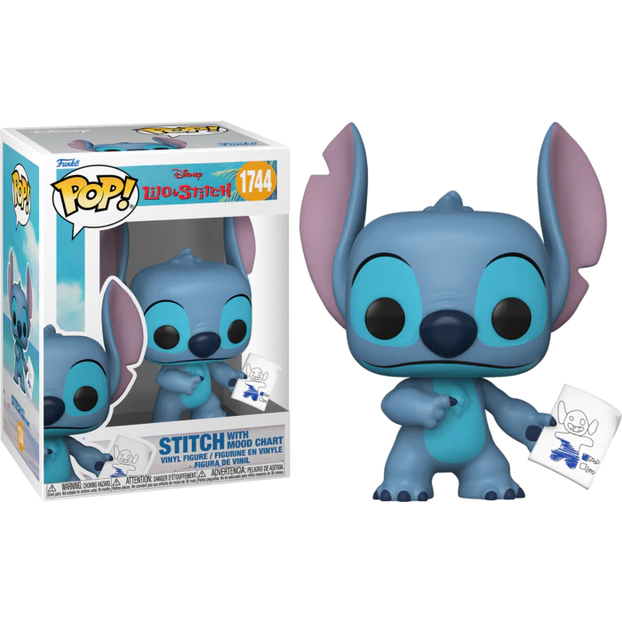 STITCH W/ MOOD CHART - LILO & STITCH - FUNKO POP FIGURE #1744