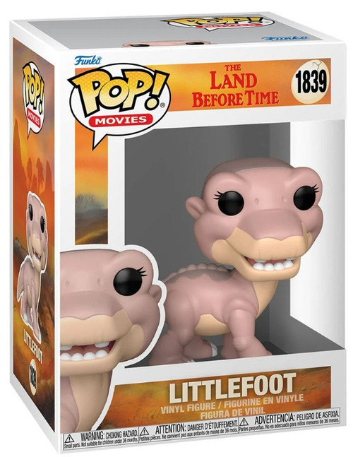 LITTLEFOOT - THE LAND BEFORE TIME - POP FUNKO FIGURE #1839
