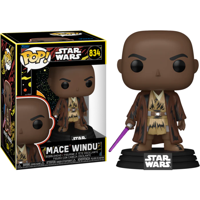 MACE WINDU - STAR WARS - FUNKO POP FIGURE #834