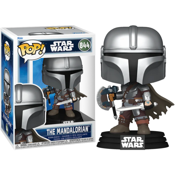 THE MANDALORIAN - STAR WARS: THE MANDALORIAN AND GROGU - FUNKO POP FIGURE #844