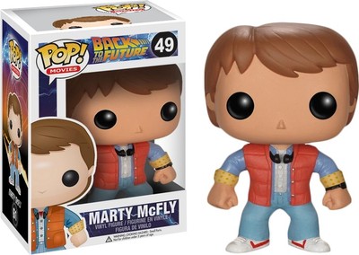 MARTY McFLY - BACK TO THE FUTURE - POP FUNKO FIGURE #49