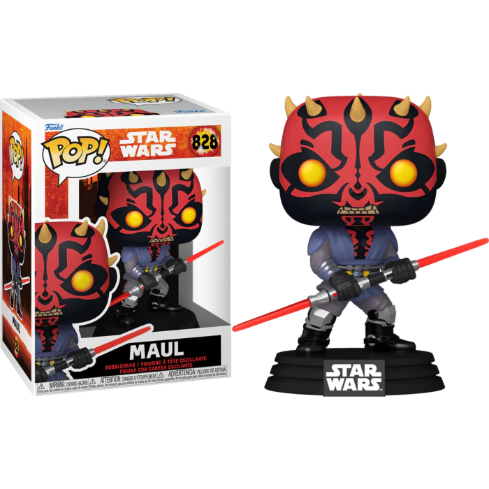 MAUL - MAUL: SHADOW LORD (STAR WARS) - FUNKO POP FIGURE #828